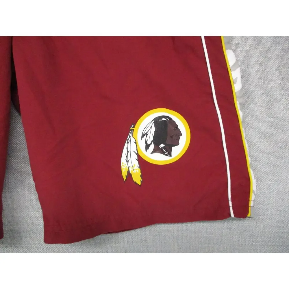 NFL Team Apparel Vintage Logo Floral Boardshorts Shorts Mens‎ Size Large 16-18